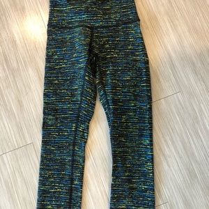 🍋Lululemon cropped wunder under leggings